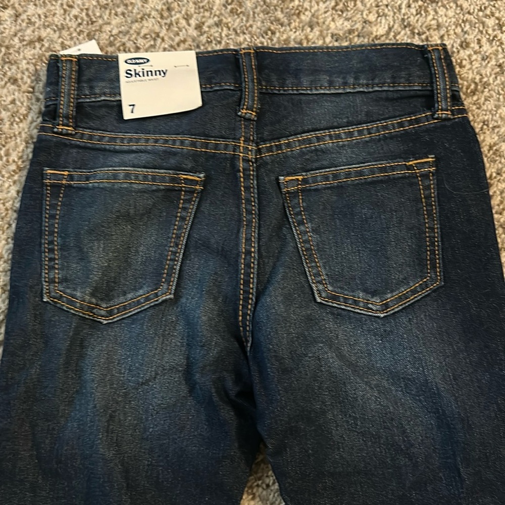 Old navy girls 7 skinny nwt